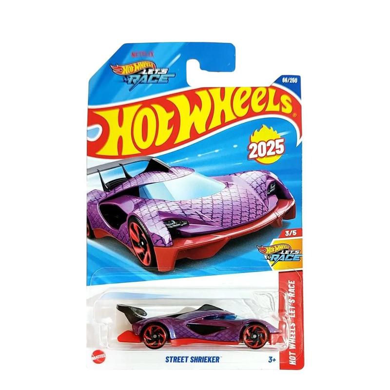 Miniatura hot wheels lets race 2025 3/5 street shrieker 66/250